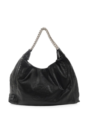 CHANEL Pre-Owned CC logo-detail chain-strap handbag - Black
