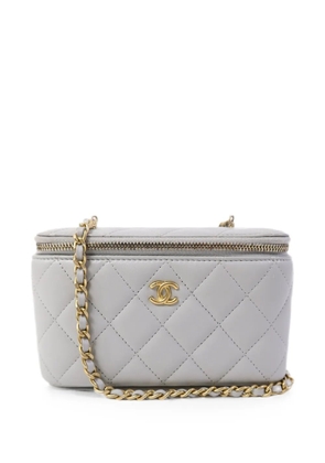 CHANEL Pre-Owned quilted shoulder bag - Grey