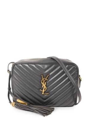 Saint Laurent Pre-Owned Lou quilted camera bag - Grey
