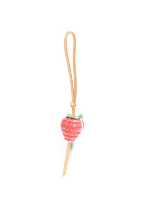 Louis Vuitton Pre-Owned strawberry bag charm - Red