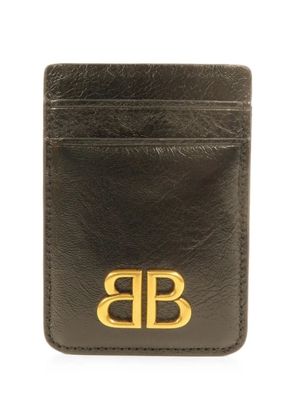 Balenciaga Pre-Owned BB card case - Black