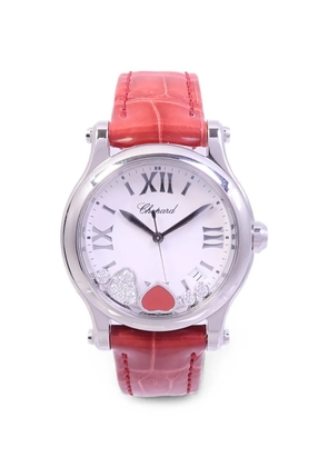 Chopard Pre-Owned Happy Hearts 36mm watch - White