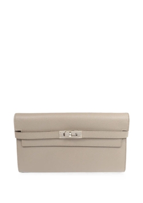 Hermès Pre-Owned Kelly leather wallet - Brown