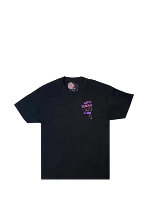 Anti Social Social Club Lava logo-detail T-shirt - Black