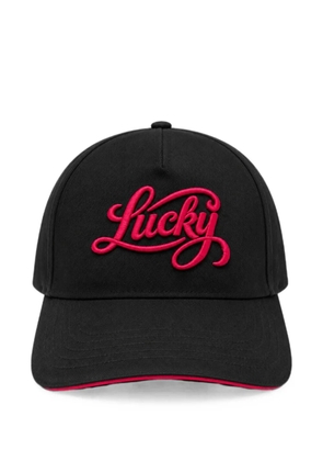 Melt embroidered-logo baseball cap - Black