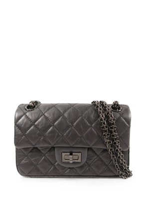 CHANEL Pre-Owned mini 2.55 quilted shoulder bag - Grey