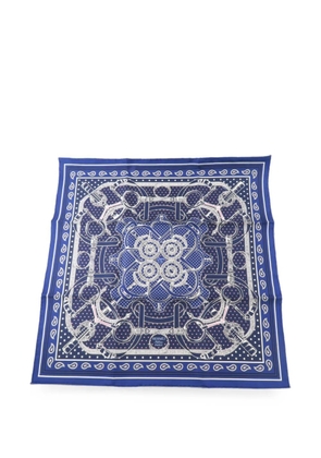 Hermès Pre-Owned Eperon d'Or scarf - Blue