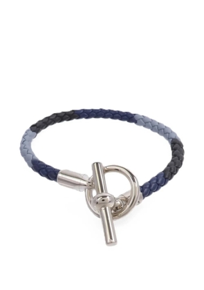 Hermès Pre-Owned Glenan engraved-logo bracelet - Black