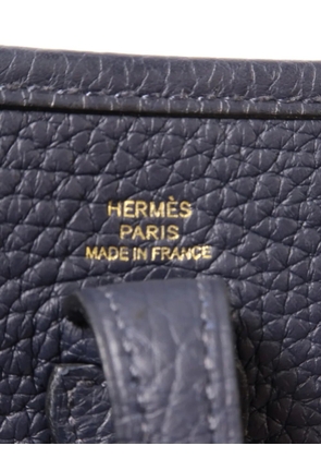Hermès Pre-Owned 2021 Evelyne TPM shoulder bag - Blue
