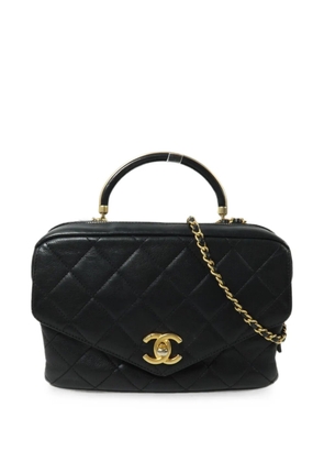 CHANEL Pre-Owned CC turn-lock shoulder bag - Black