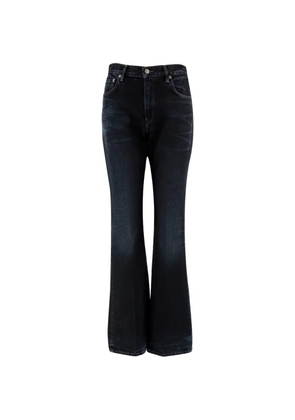 Haikure button-up flared jeans - Blue