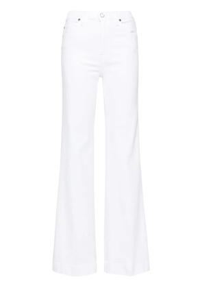 7 For All Mankind Modern Dojo flared jeans - White