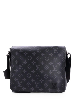 Louis Vuitton Pre-Owned District Messenger Bag Monogram Eclipse Canvas PM crossbody bag - Black