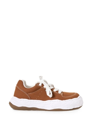 Maison MIHARA YASUHIRO Oliver canvas sneakers - Brown