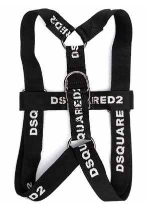 DSQUARED2 x POLDO logo-print harness - Black