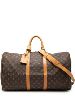 Louis Vuitton Pre-Owned 1996 Monogram Keepall Bandouliere 55 travel bag - Brown
