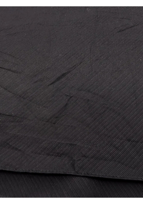 Hermès Pre-Owned 2000s Lavallière V-neck mini dress - Black
