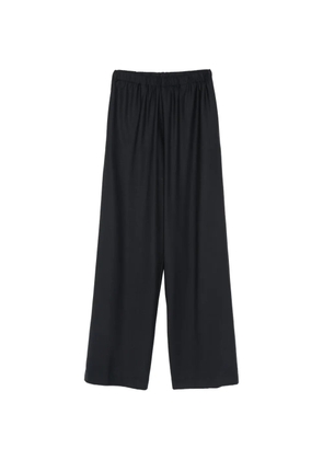 Fabiana Filippi elasticated-waistband wide-leg trousers - Blue