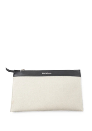 Balenciaga Pre-Owned small Navy Cabas tote bag - Neutrals