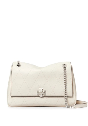 Tory Burch Charlie quilted shoulder bag - Neutrals