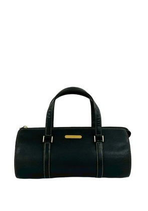 Burberry Pre-Owned 2000-2017 Leather boston bag - Black