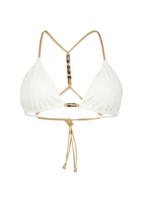 ViX Firenze Lesley bikini top - White