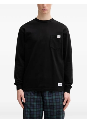Neighborhood long-sleeve pocket T-shirt - Black
