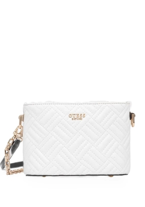 GUESS USA quilted shoulder bag - White