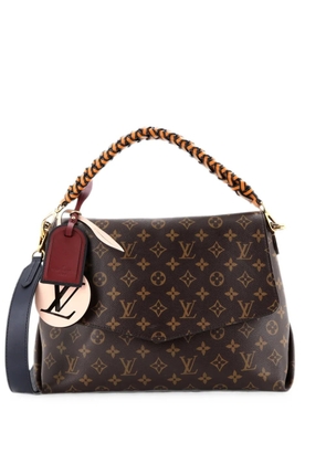 Louis Vuitton Pre-Owned Braided Handle Beaubourg Handbag Monogram Canvas MM shoulder bag - Brown