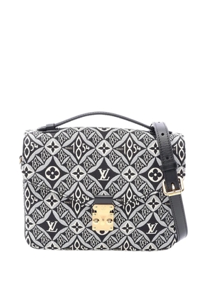 Louis Vuitton Pre-Owned 2020 Monogram Jacquard Since 1854 Pochette Metis satchel - Black