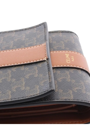 Celine Pre-Owned 2010s Triomphe trifold wallet - Black