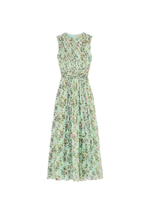 Ulla Johnson Celestina floral-print silk midi dress - Green