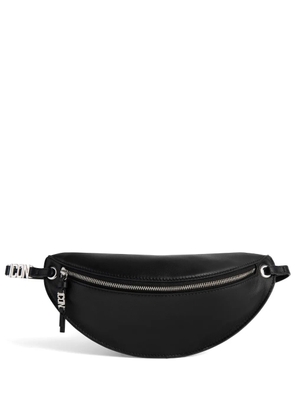 DSQUARED2 logo-plaque leather belt bag - Black