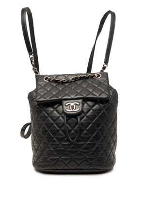 CHANEL Pre-Owned 2016-2017 Small Lambskin Urban Spirit backpack - Black