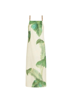Marie Oliver Oriya midi dress - Neutrals