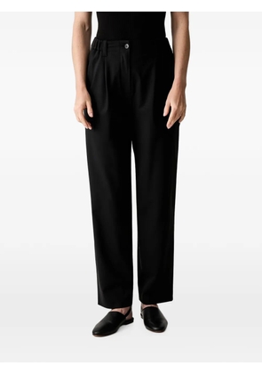 Kenzo pleated straight-leg trousers - Black