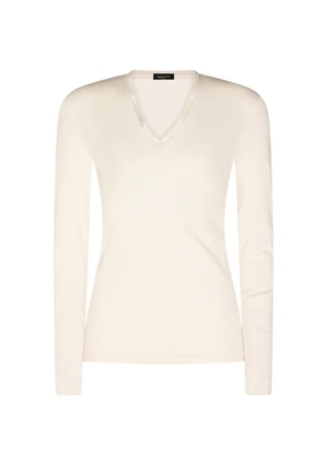 Fabiana Filippi long-sleeve T-shirt - Neutrals
