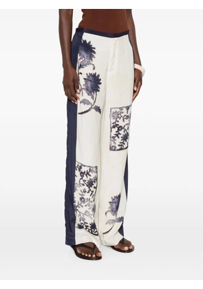 SIR. floral-print trousers - Neutrals