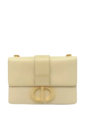 Christian Dior Pre-Owned 2000-2026 Leather 30 Montaigne Box Bag crossbody bag - White