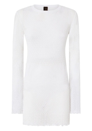 PINKO ribbed dress - White