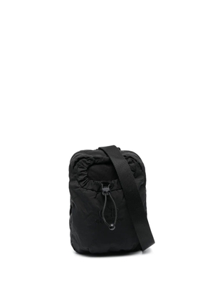 C.P. Company logo-embroidered crossbody bag - Black