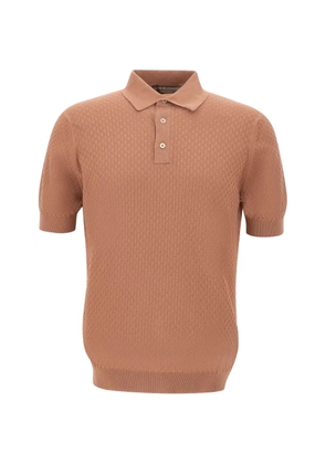 Filippo De Laurentiis short-sleeve polo shirt - Pink