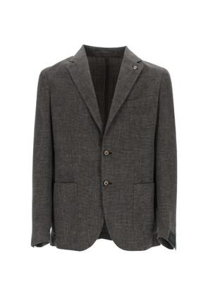 BRANDO single-breasted blazer - Grey