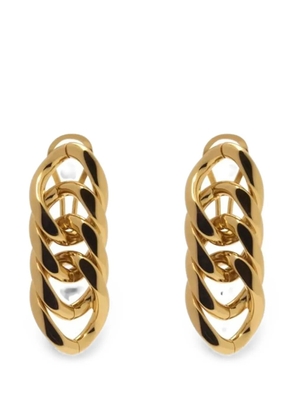 Sharra Pagano Chain Essential safety-clip earrings - Gold