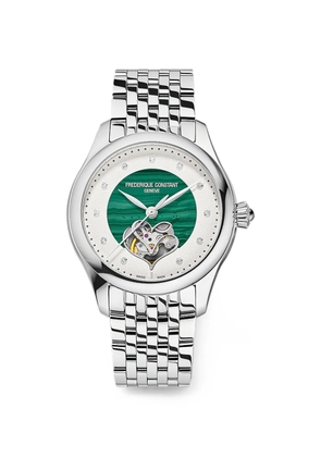 Frederique Constant Classics Double Heart Beat 36mm watch - Green