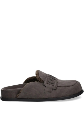 TWINSET logo-embellished mules - Grey