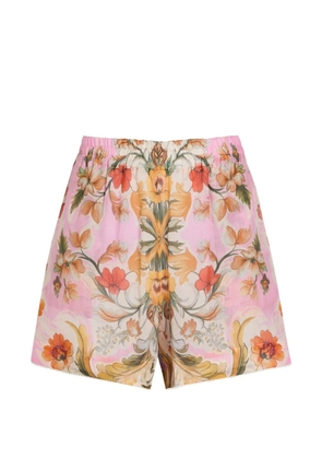 Borgo De Nor Bizzy floral-print shorts - Pink