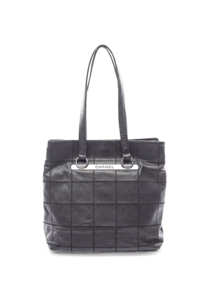 CHANEL Pre-Owned 2004-2005 Chocolate Bar Caviar leather tote bag - Black