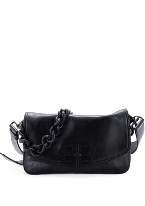 Balenciaga Pre-Owned BB Soft Flap Bag Leather Small shoulder bag - Black