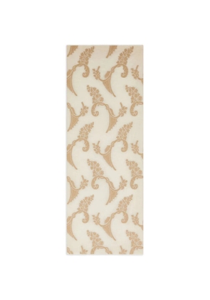 Markarian Sonia floral-print scarf - Neutrals